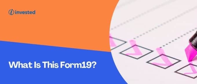 What is Form19