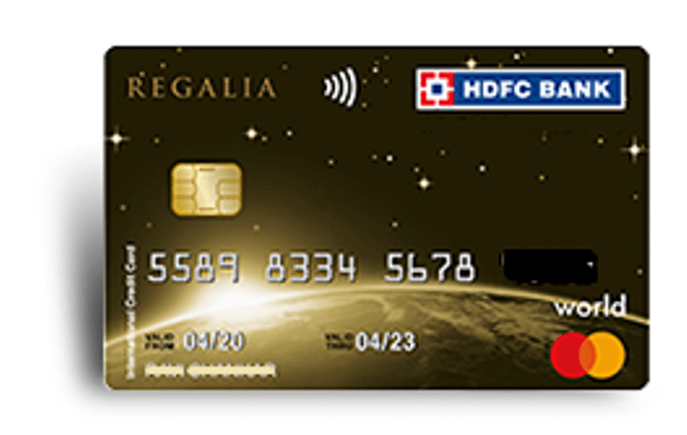 HDFC Bank Regalia ForexPlus Card - Invested