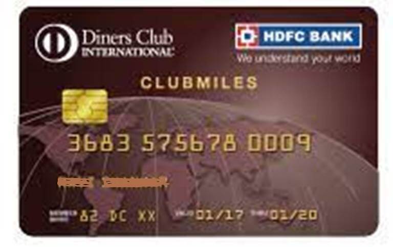 HDFC Diners Club Miles Credit Card Review - Invested