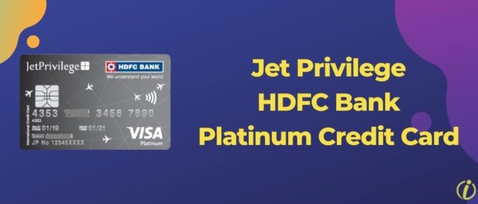 Jet Privilege HDFC Bank Platinum Credit Card