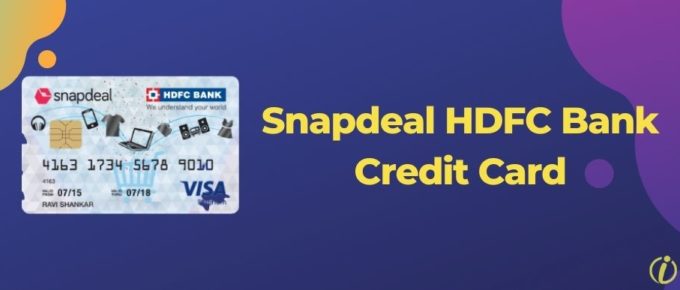 Snapdeal HDFC Bank Credit Card