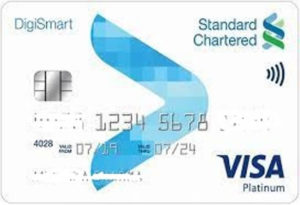 standard chartered digismart credit card